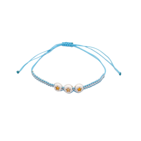 Pulsera Tobillera argentina 3 estrellas